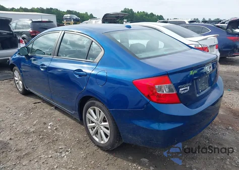 2012 Honda Civic Ex-L z USA, uszkodzony, nr VIN 19XFB2F99CE314585